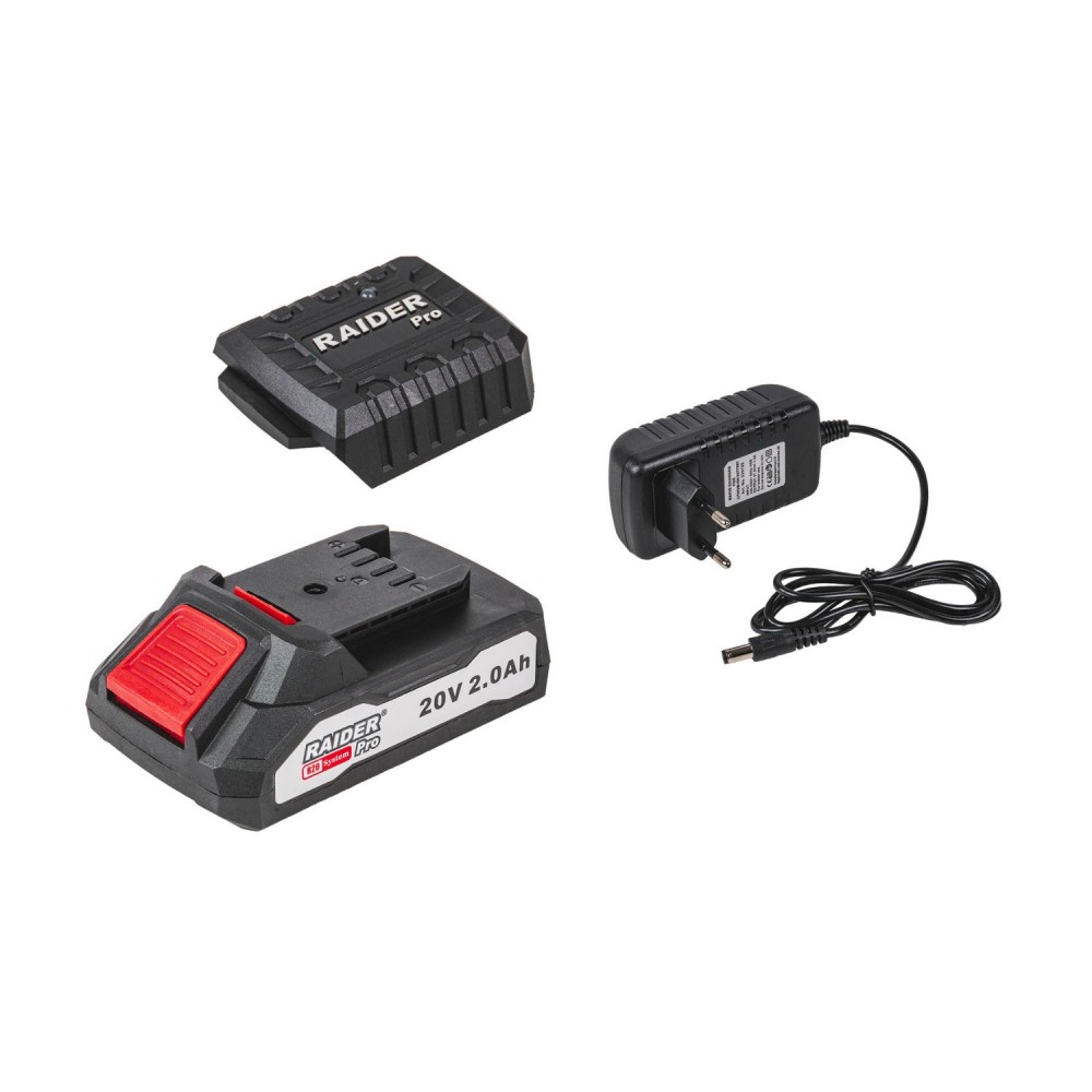 RAIDER R20 Φορτιστής & μπαταρία Li-ion 20V 2Ah RDP-R20 032133
