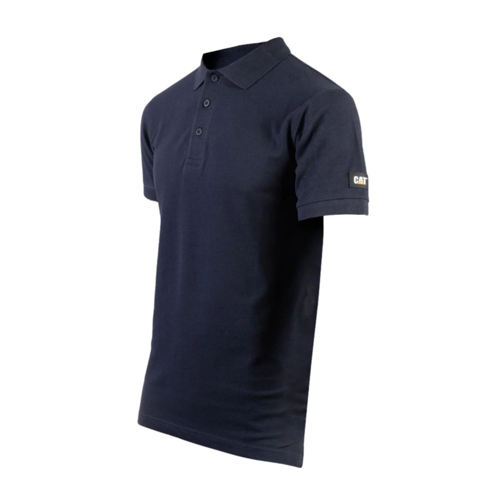 CAT Μπλούζα εργασίας Polo essential navy μπλε S 1620023-10564