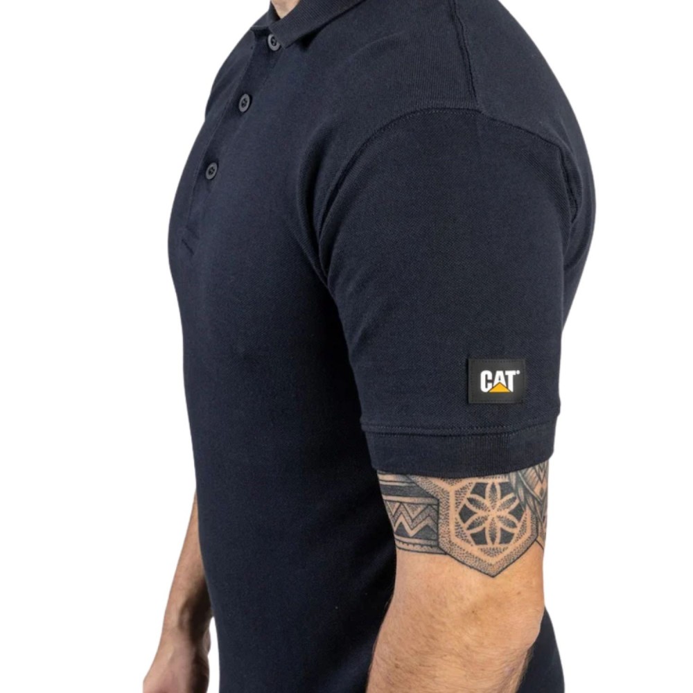 CAT Μπλούζα εργασίας Polo essential navy μπλε L 1620023-10564