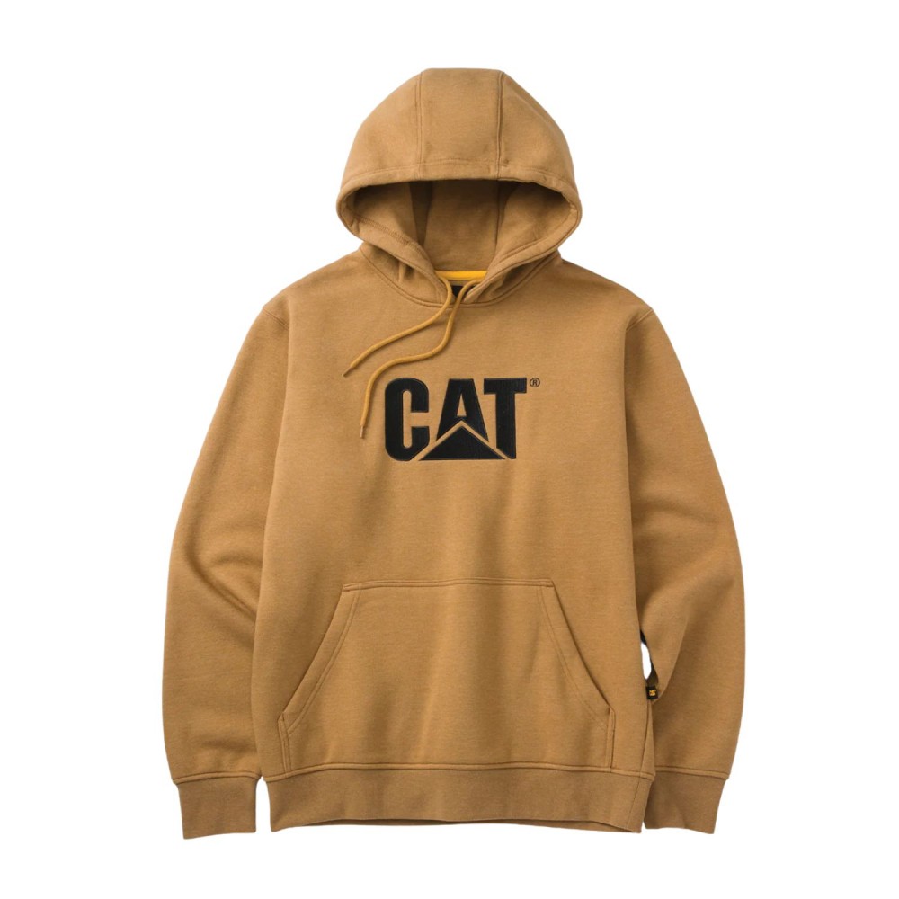 CAT Μπλούζα φούτερ με κουκούλα trademark bronze XL W10646