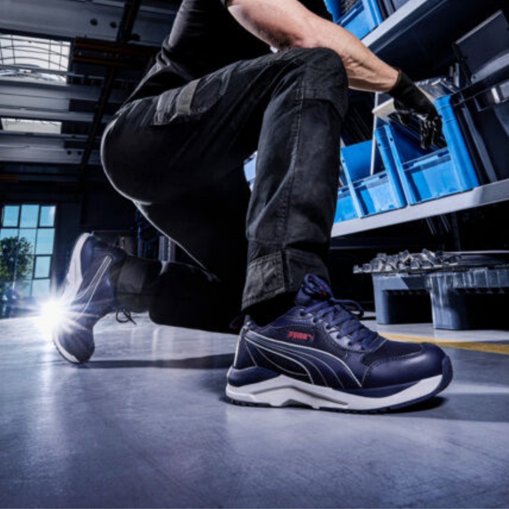 PUMA Παπούτσι εργασίας Shift μπλε S1PS 647730 No.45