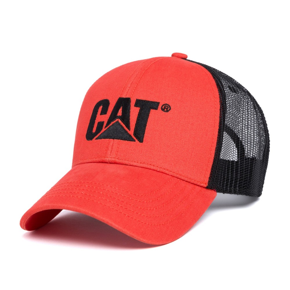 CAT Καπέλο εργασίας jockey ώχρα one size 1120062
