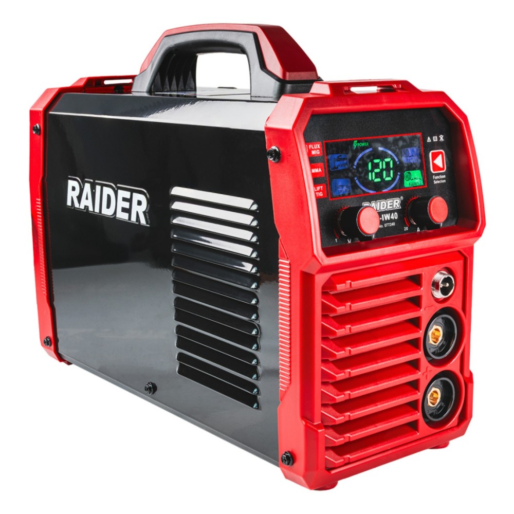 RAIDER Ηλεκτροσυγκόλληση inverter MIG/MAG&MMA RD-IW40 120A 077240
