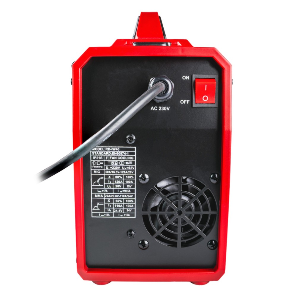 RAIDER Ηλεκτροσυγκόλληση inverter MIG/MAG&MMA RD-IW40 120A 077240