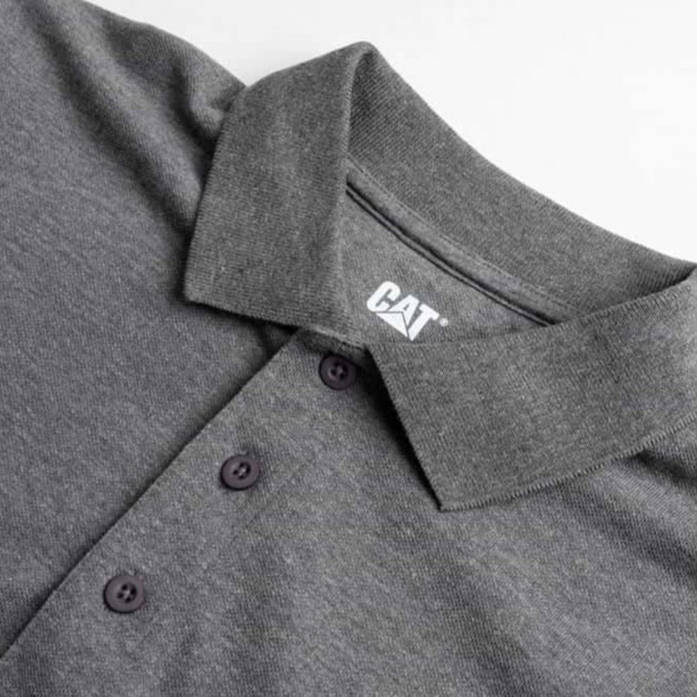 CAT Μπλούζα εργασίας Polo essential γκρι 2XL 1620023-10123