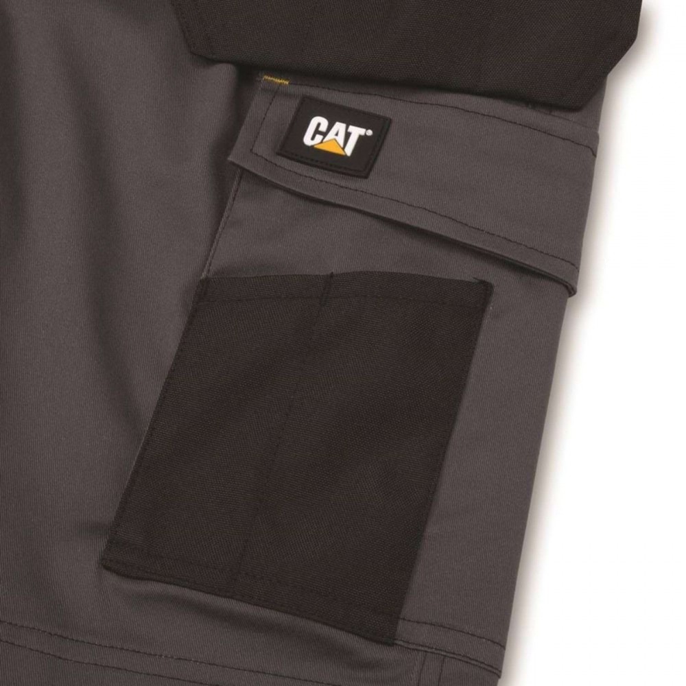 CAT Βερμούδα εργασίας essential γκρι 3XL (US 40/32) 1080049