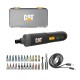CAT Set Κατσαβίδι μπαταρίας 4V DX1110