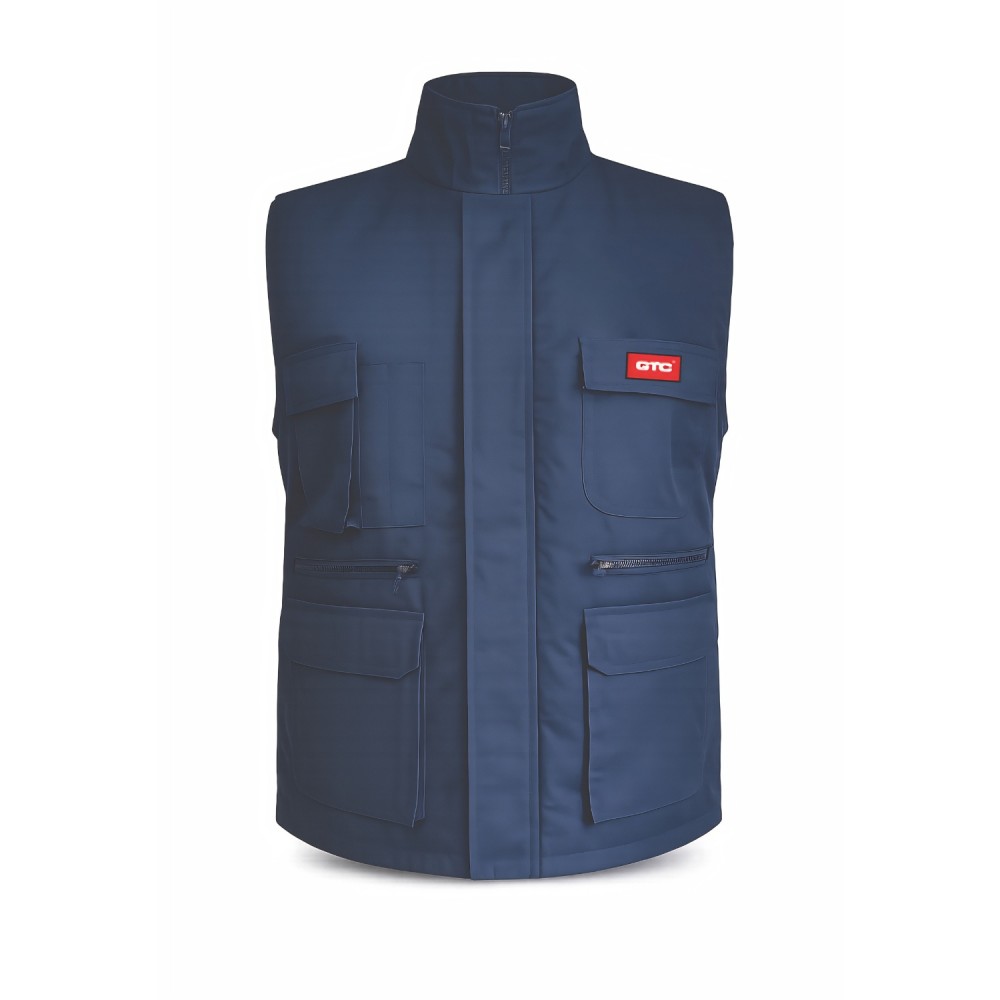 GTC Γιλέκο εργασίας Thorax navy μπλε S