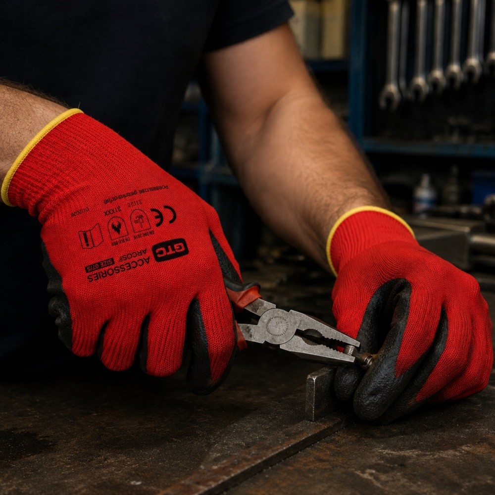 Γάντια Grip Argos 11/XXL κόκκινα
