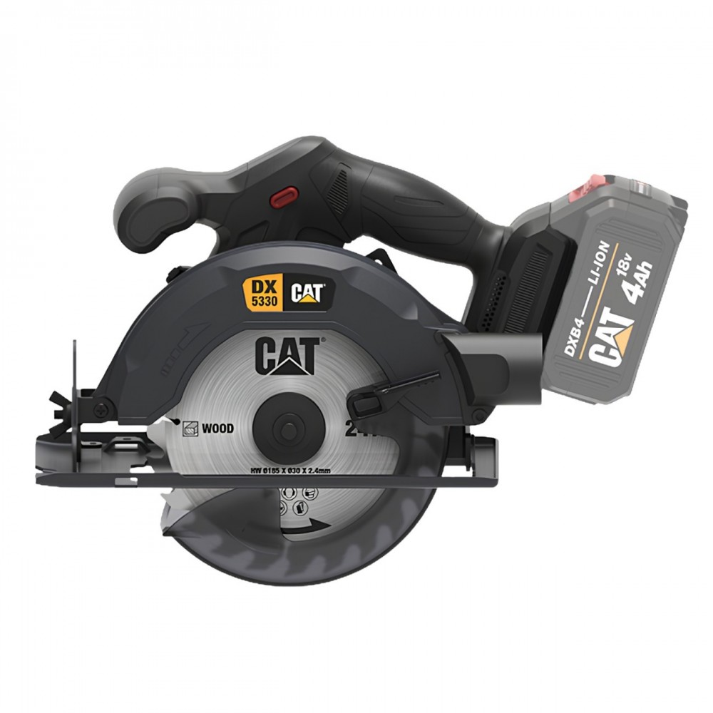 CAT Solo Δισκοπρίονο brushless 185mm 18V DX5330B