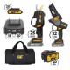 CAT Combo-47 Ψαλίδι DG236B, Αλυσοπρίονο DG231B, Τσάντα υφασμάτινη