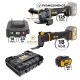 CAT Combo-51 Γωνιακός DX3010B, Πολυεργαλείο DX41B, Πλαστική βαλίτσα