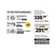 CAT Combo-58 Δισκοπρίονο DX56, Σπαθοσέγα DX5320, Τσάντα υφασμάτινη